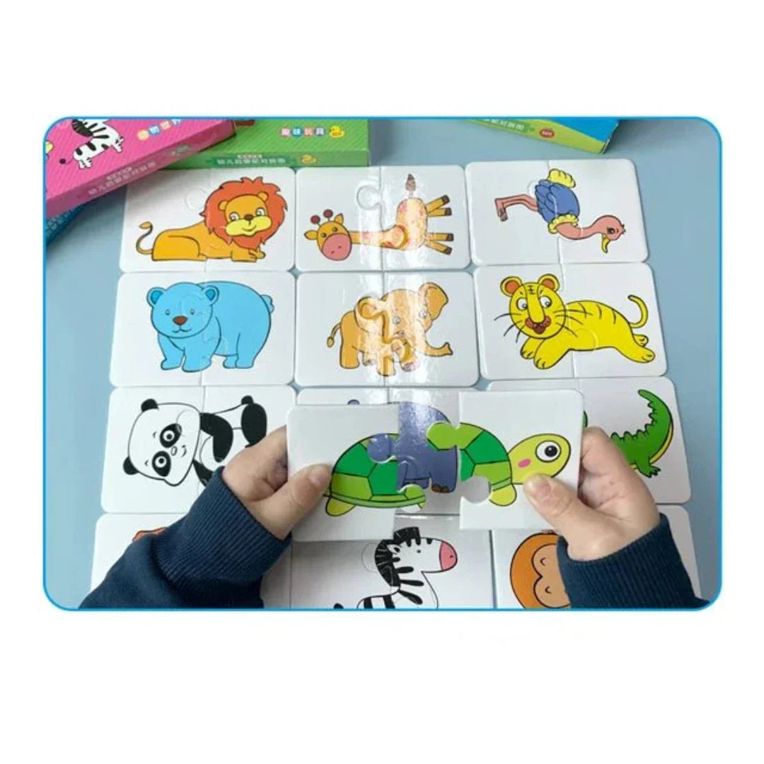 Frendorf | Karten-Memo-Spiel für Kinder – Fördert spielerisch Gedächtnis & Konzentration (1+1 Gratis)