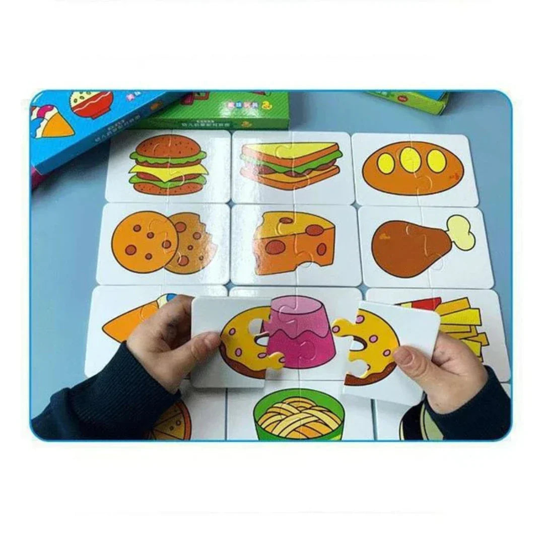 Frendorf | Karten-Memo-Spiel für Kinder – Fördert spielerisch Gedächtnis & Konzentration (1+1 Gratis)