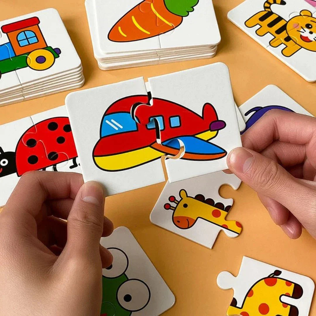 Frendorf | Karten-Memo-Spiel für Kinder – Fördert spielerisch Gedächtnis & Konzentration (1+1 Gratis)