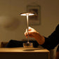 Frendorf | Kabellose NordicLight Tischlampe | USB Aufladbar, Metall, Dimmbar