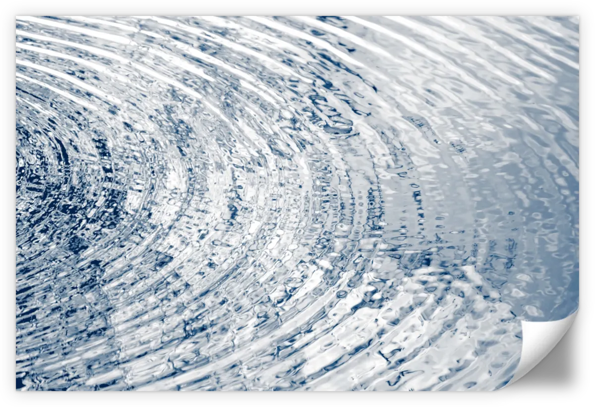 Frendorf | Ripples Indigo II Wandkunst