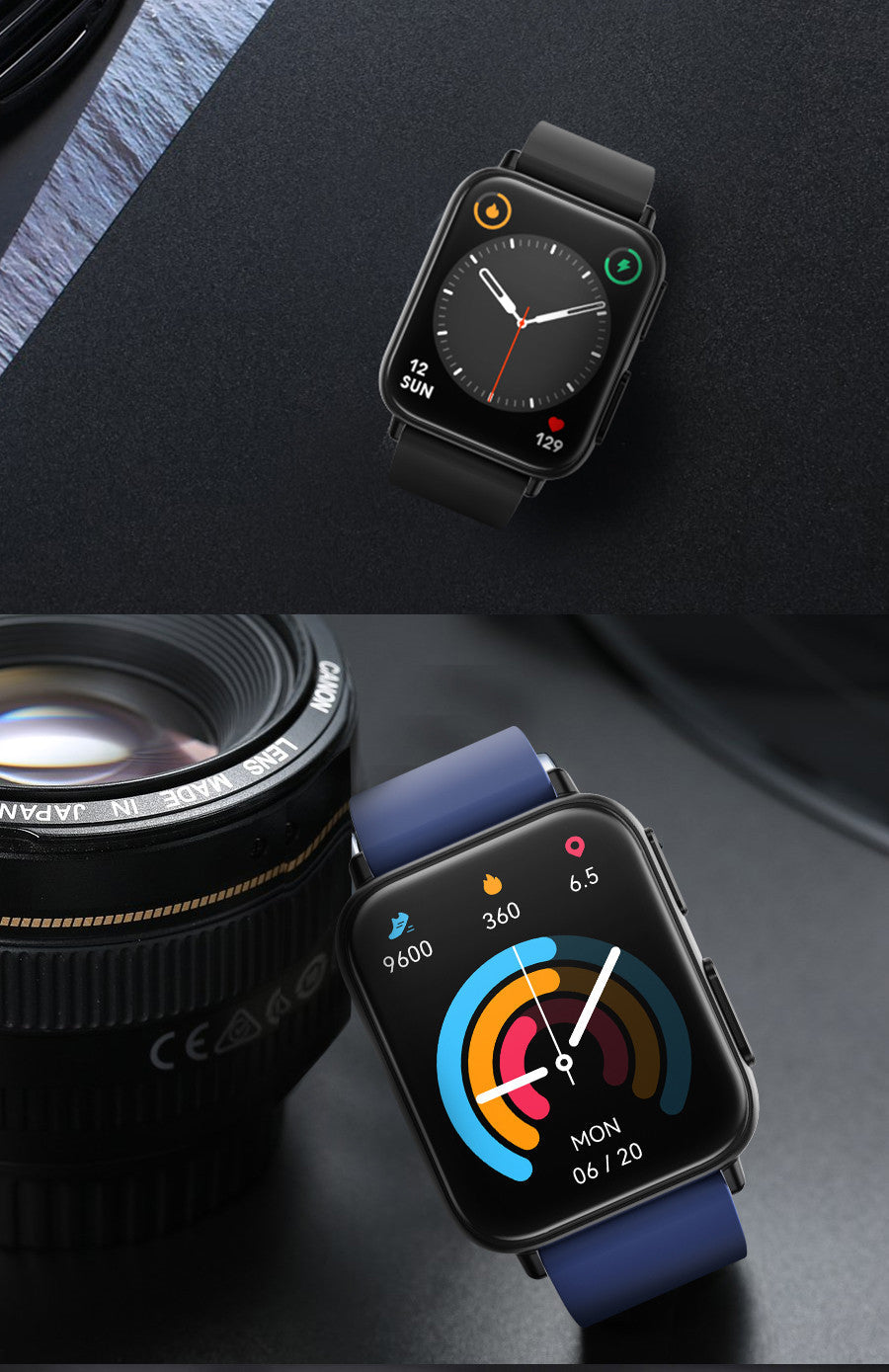 Frendorf | ECG Smartwatch mit Blutdrucküberwachung – Entwickelt für aktives Leben