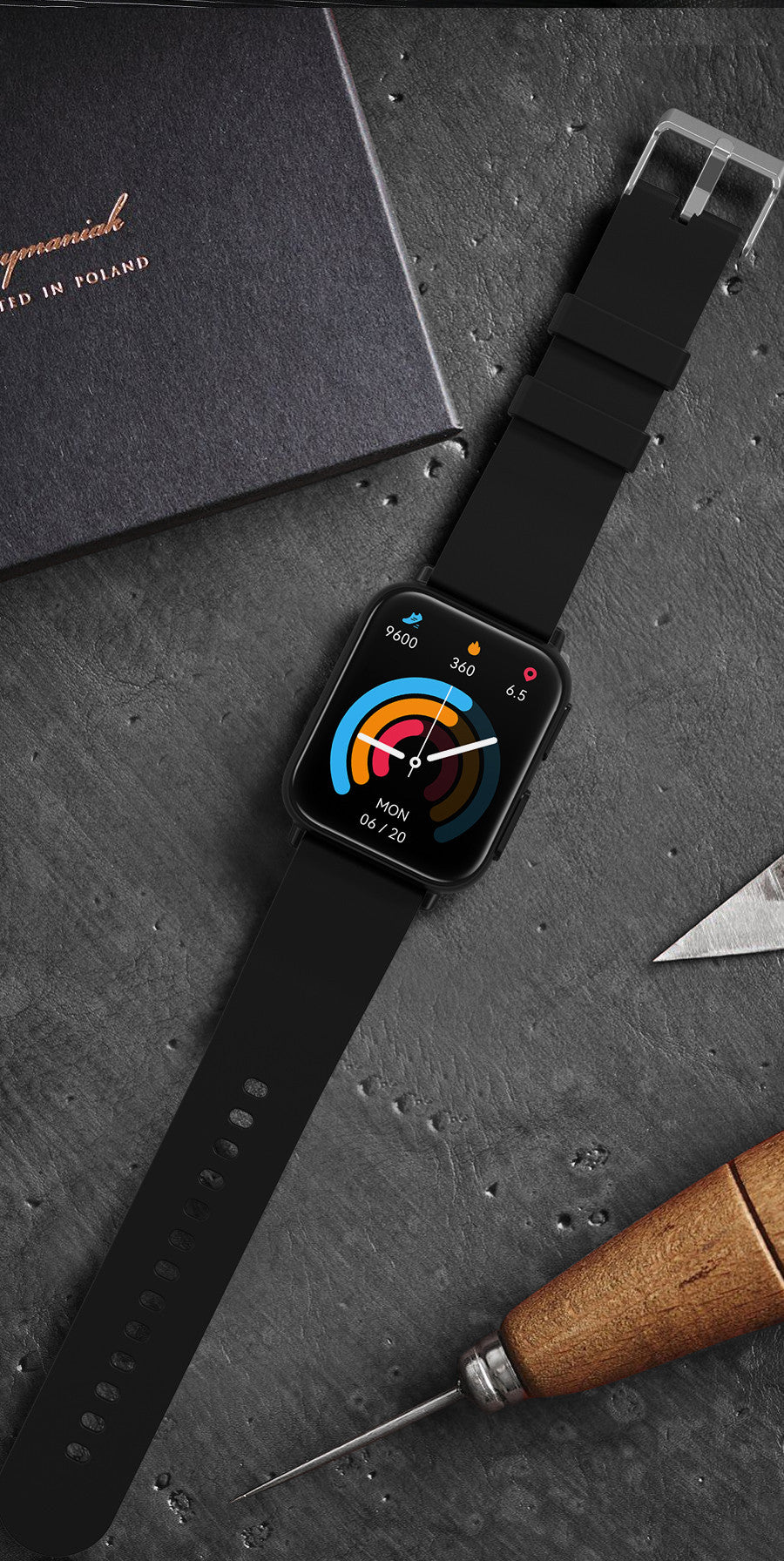 Frendorf | ECG Smartwatch mit Blutdrucküberwachung – Entwickelt für aktives Leben