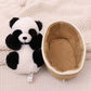 Frendorf | Kawaii Baby Panda Im Korb Plüschtier