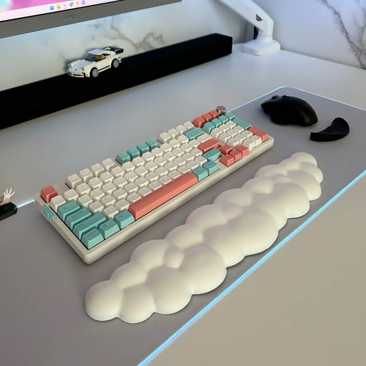 Wolkenförmige Tastatur- & Maus-Handballenauflage