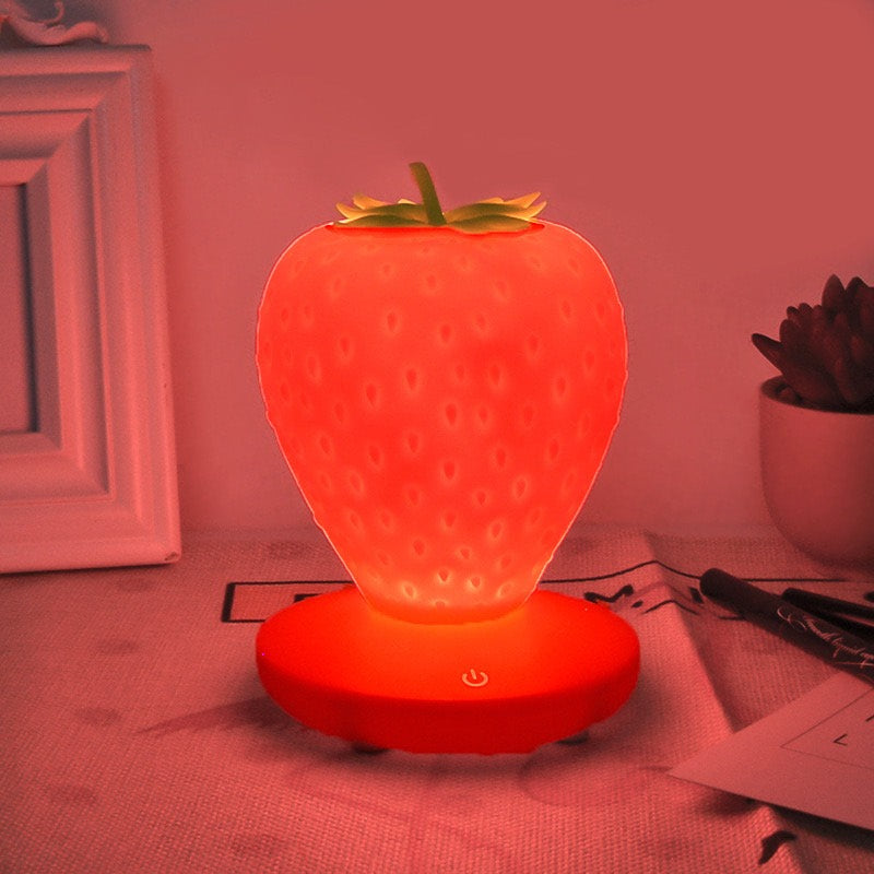 Kawaii Erdbeere Nachtlicht