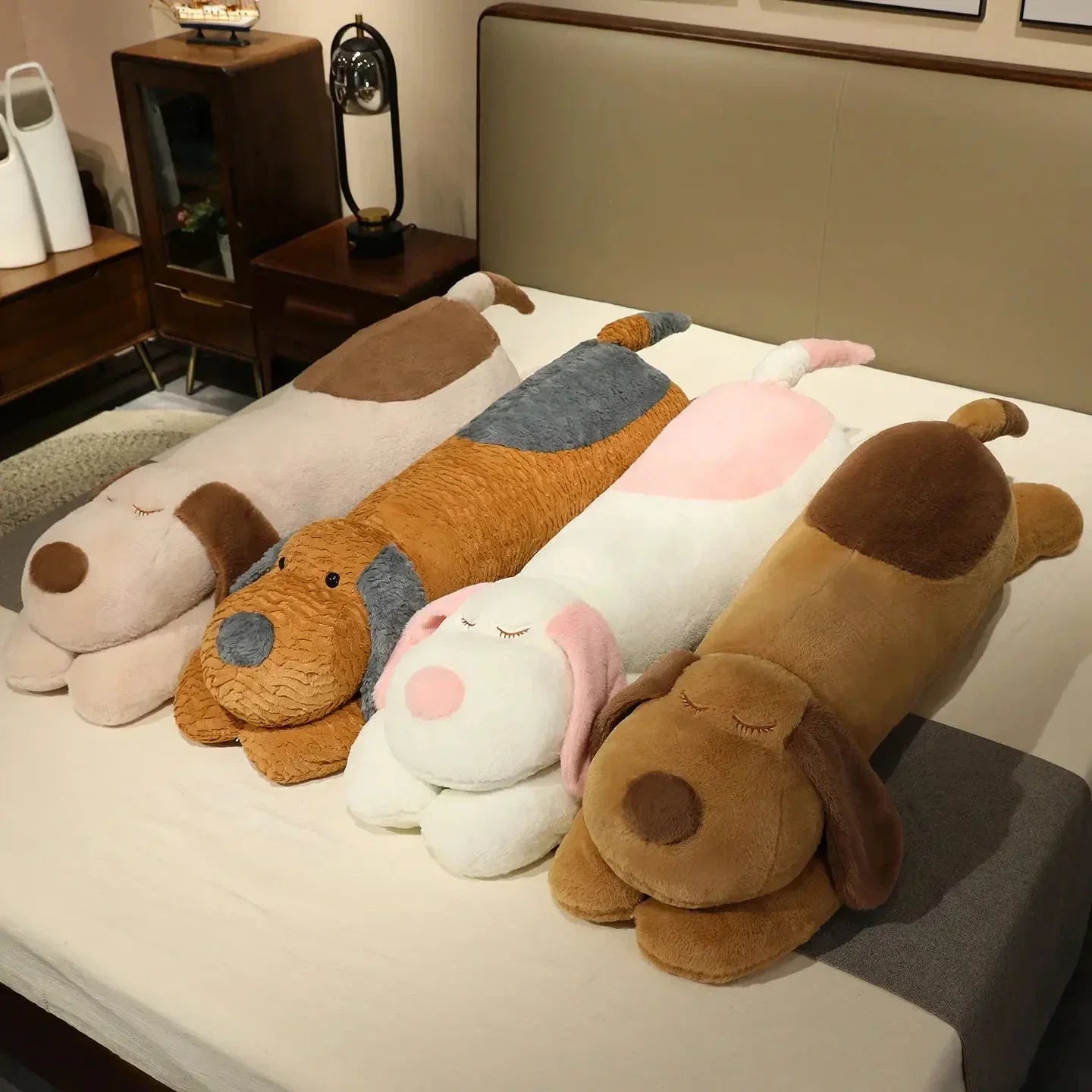 Frendorf | Snoozie der schläfrige Welpe Kissen zum Umarmen