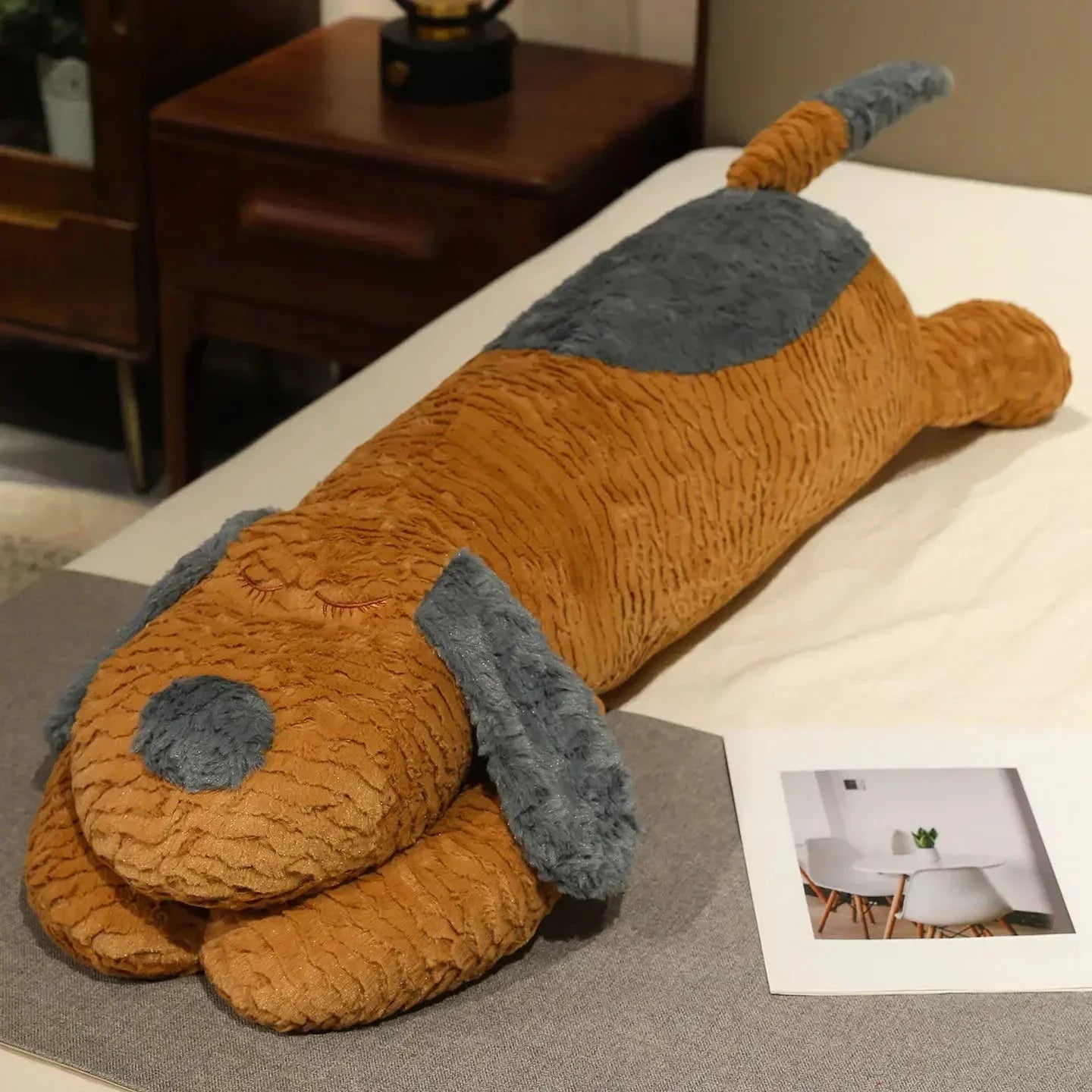 Frendorf | Snoozie der schläfrige Welpe Kissen zum Umarmen