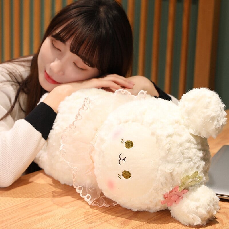 Frendorf | Süßes Flauschiges Stehendes Lamm Familie