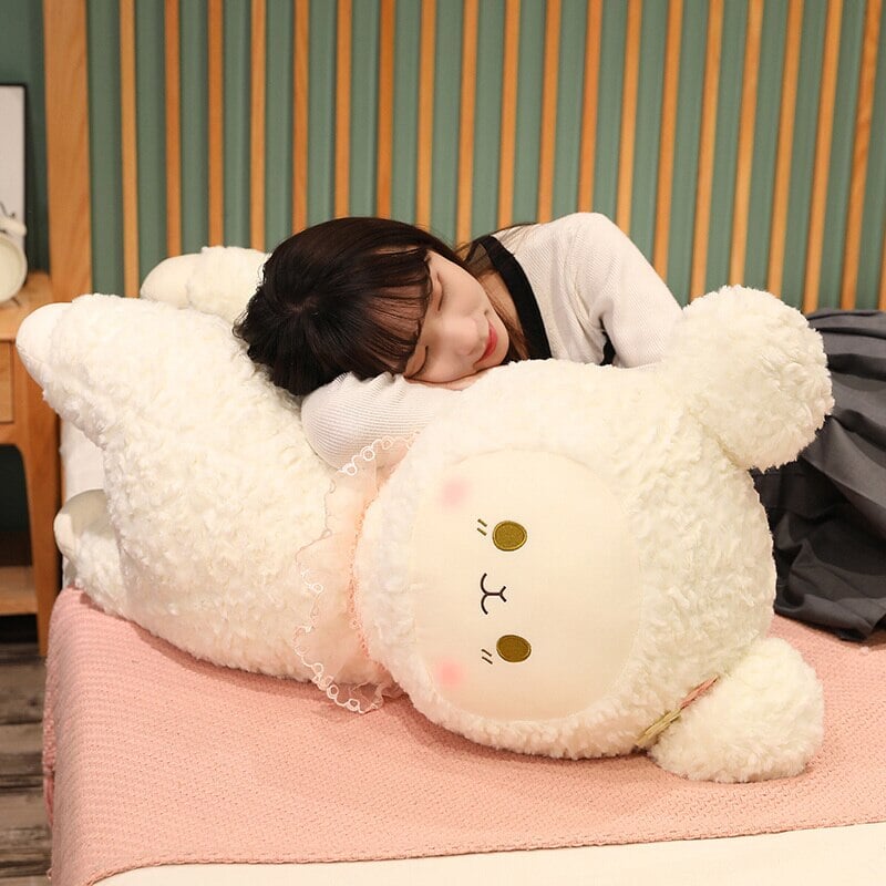 Frendorf | Süßes Flauschiges Stehendes Lamm Familie