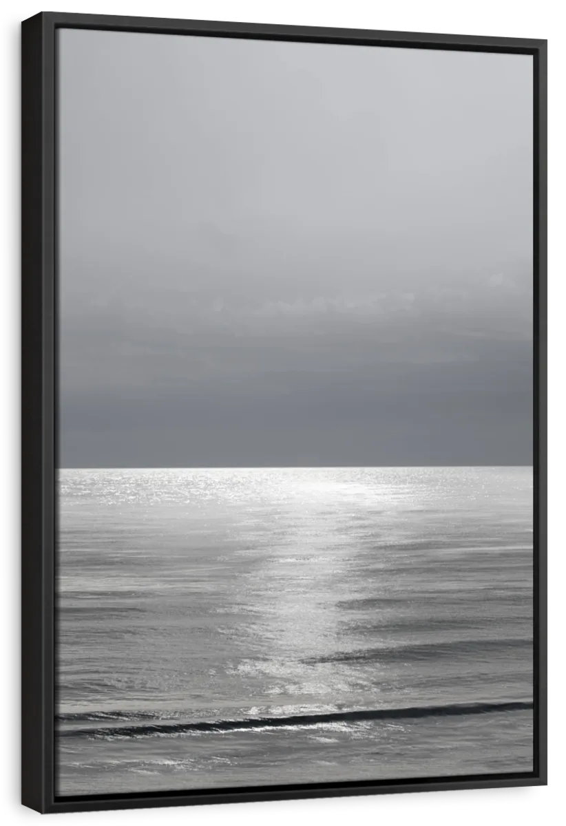 Frendorf | Moonlit Ocean Gray III Wandkunst