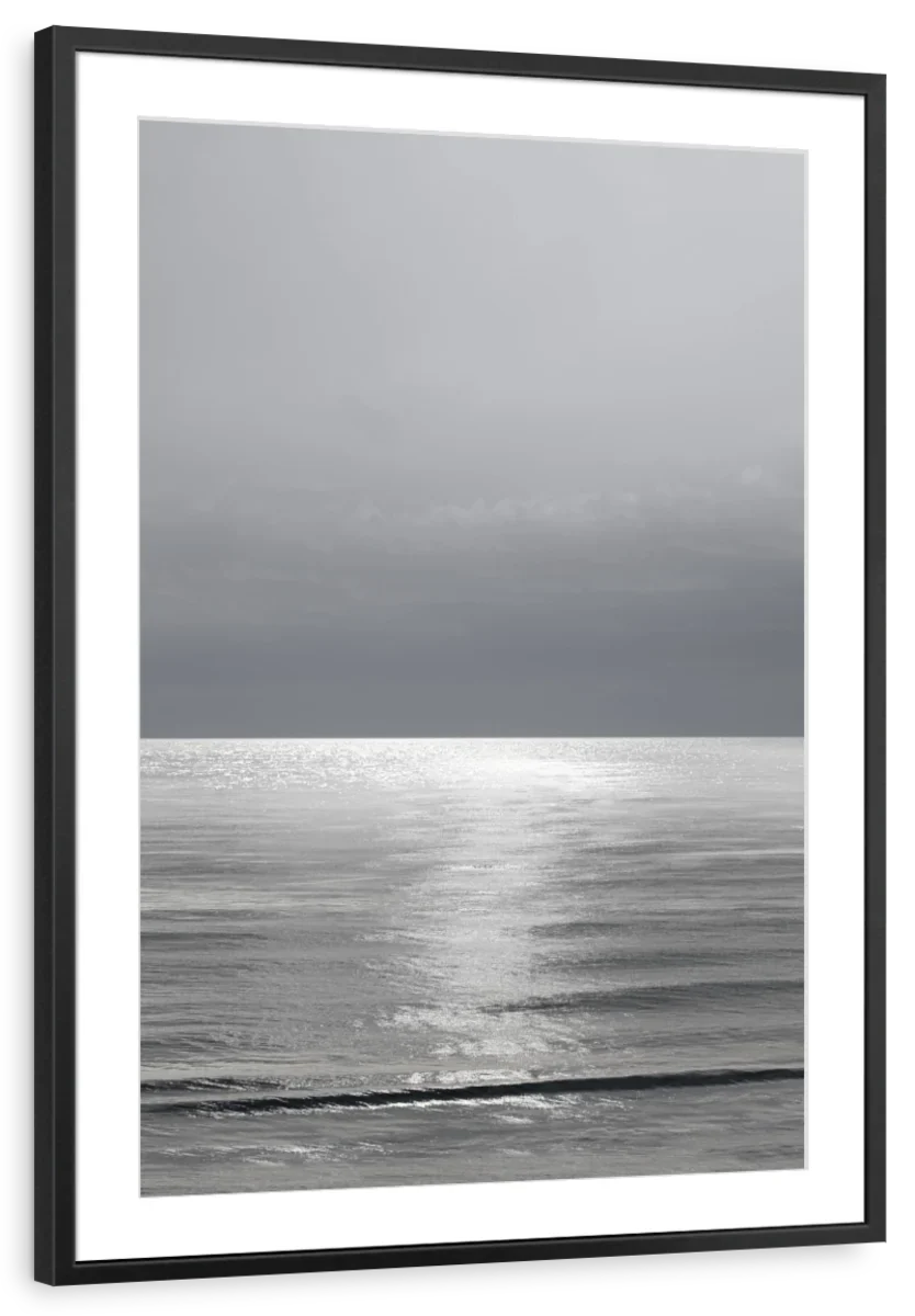 Frendorf | Moonlit Ocean Gray III Wandkunst