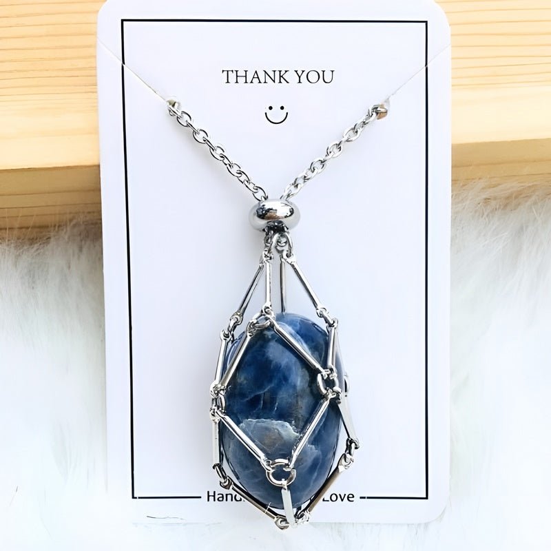 Frendorf | Kette mit Kristallhalter Anhänger – CrystalGuard