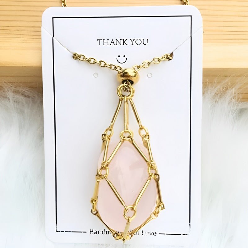 Frendorf | Kette mit Kristallhalter Anhänger – CrystalGuard
