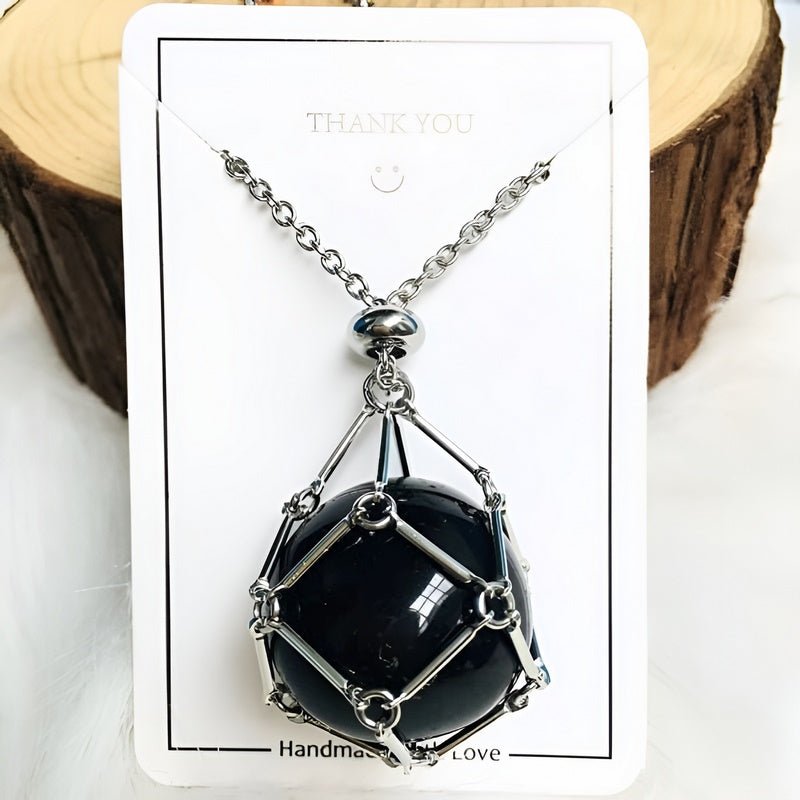 Frendorf | Kette mit Kristallhalter Anhänger – CrystalGuard