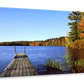 Frendorf | Herbstfarben entlang eines New England Sees Wandkunst