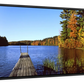 Frendorf | Herbstfarben entlang eines New England Sees Wandkunst