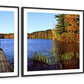 Frendorf | Herbstfarben entlang eines New England Sees Wandkunst