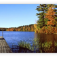 Frendorf | Herbstfarben entlang eines New England Sees Wandkunst