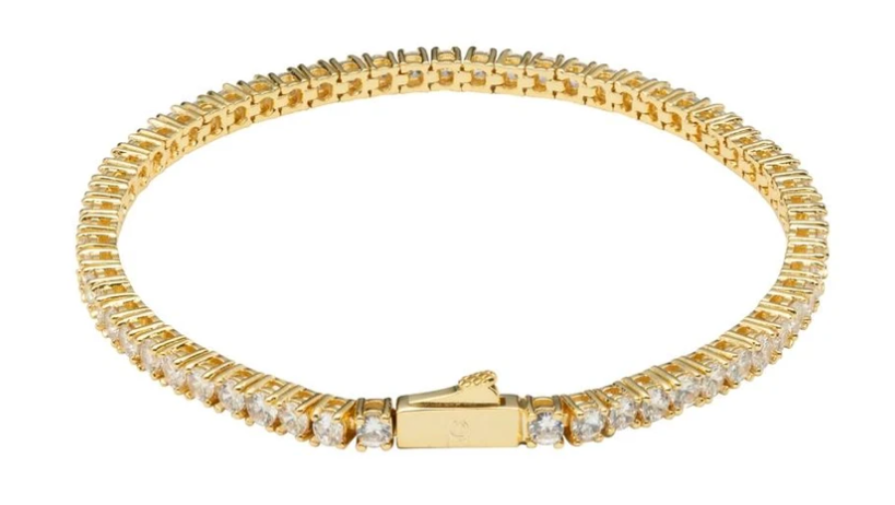 Frendorf | 3mm5mm Tennisarmband - Gold