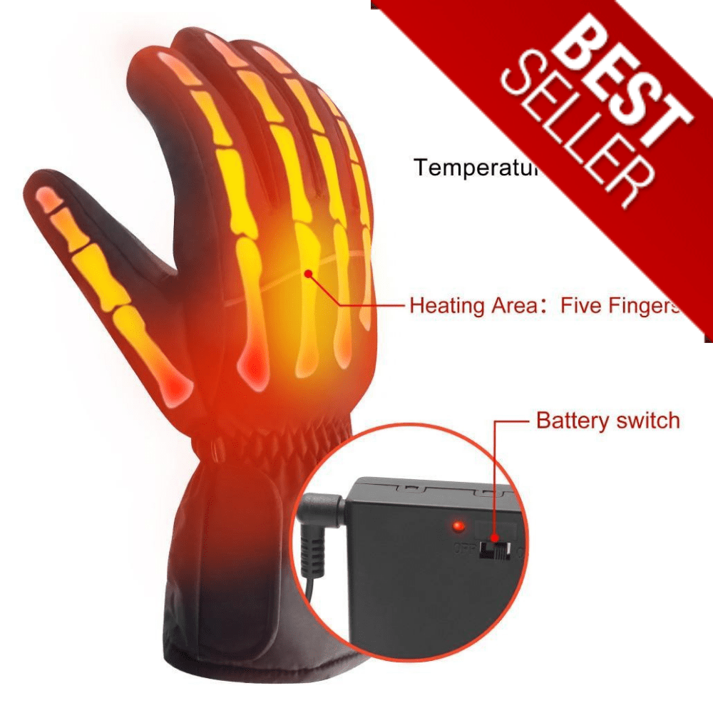 Frendorf | Batteriebetriebene beheizte Handschuhe Winter Outdoor Handwärmer