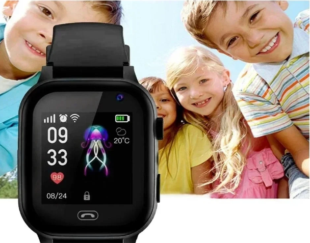 Frendorf | 4G Kinder GPS Smartwatch - Videoanrufe, SOS und Spiele für Kinder