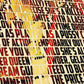 Frendorf | Killer Queen - Songtext Buch Wandkunst