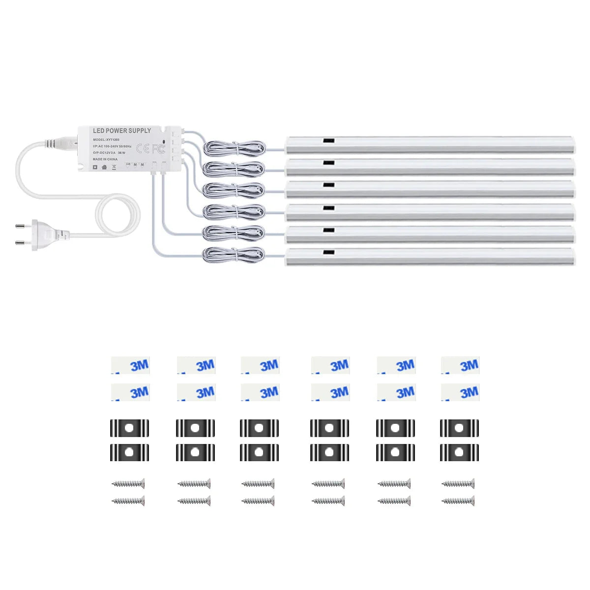 Frendorf | Küchen LED Unter-Schrank Licht Hand Scan Bewegungsmelder Schalter US Stecker