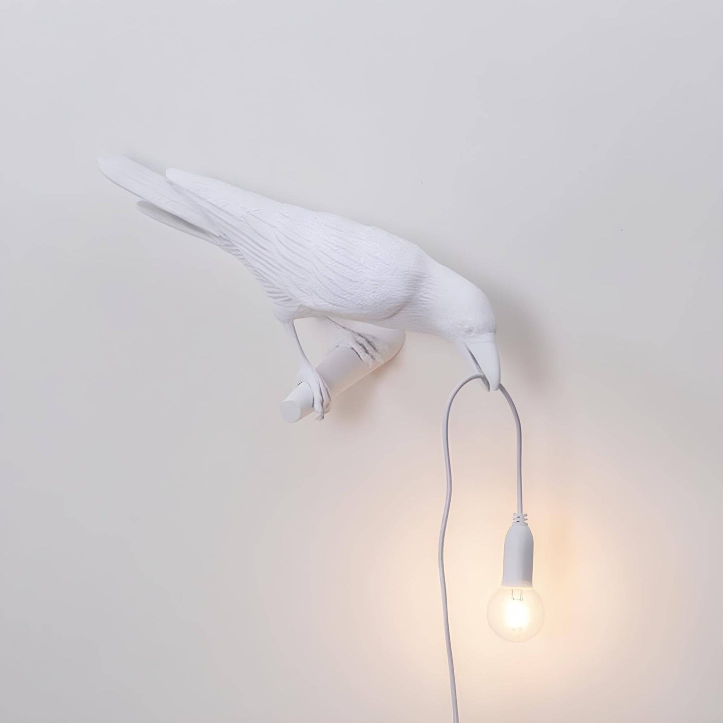 Artistic Crow – Kreative Wandlampe