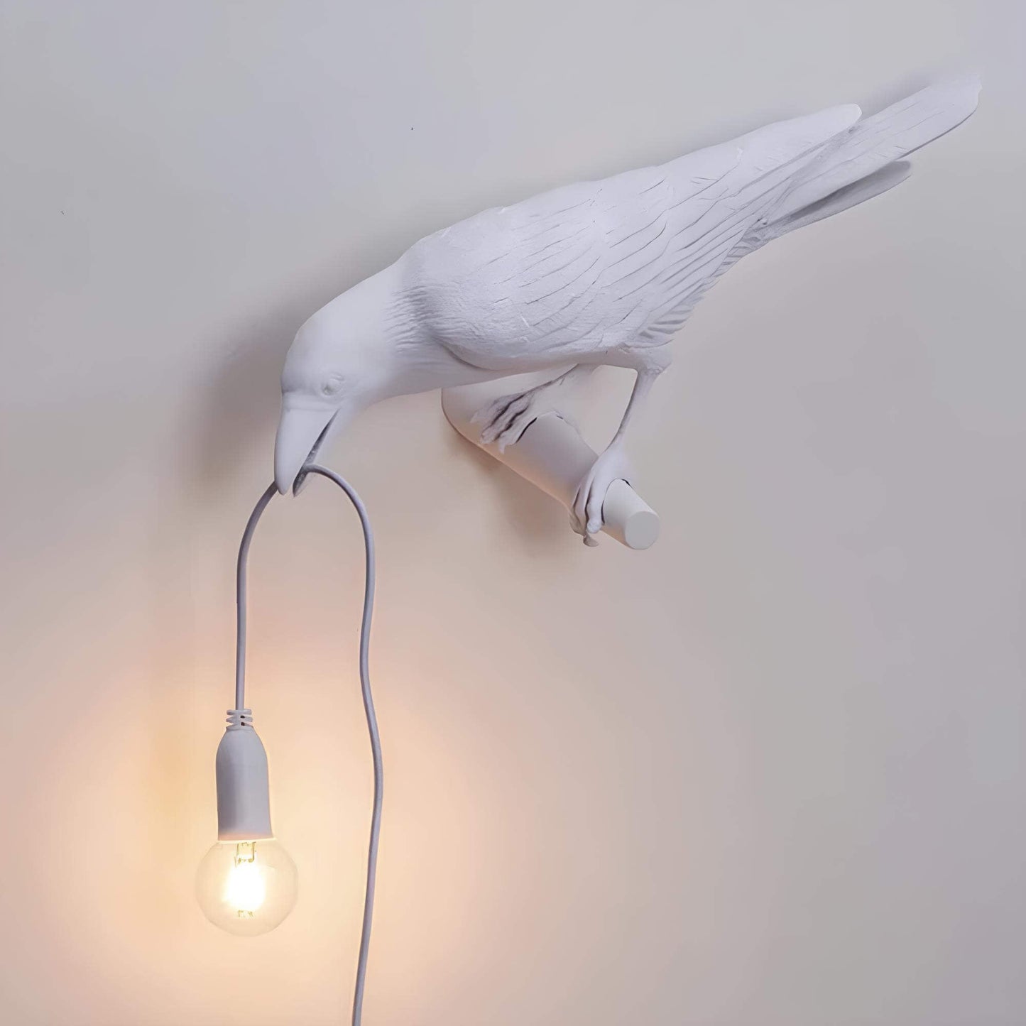 Artistic Crow – Kreative Wandlampe