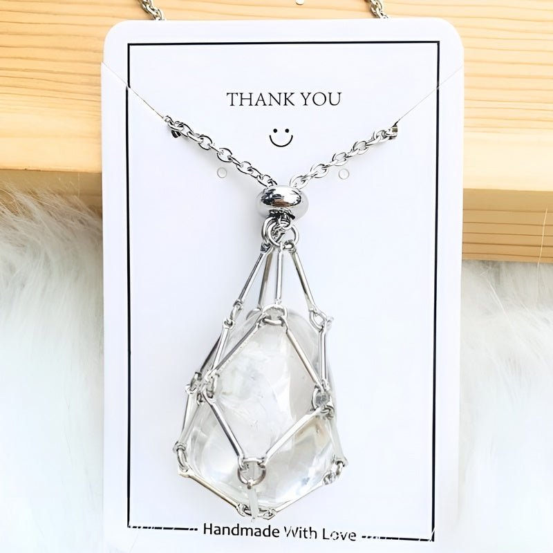 Frendorf | Kette mit Kristallhalter Anhänger – CrystalGuard