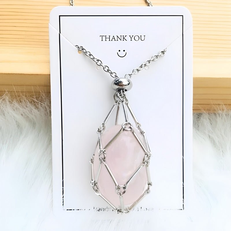 Frendorf | Kette mit Kristallhalter Anhänger – CrystalGuard