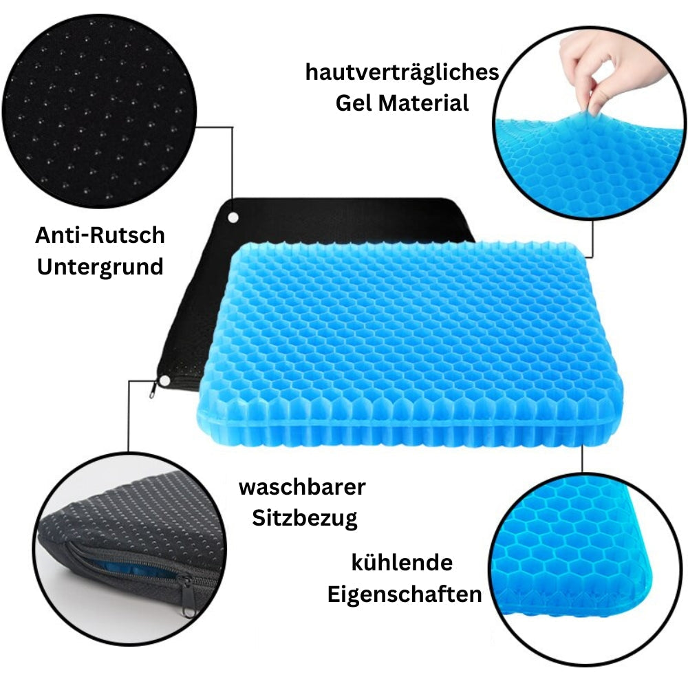 Frendorf | ErgoPad - ergonomisches Gelsitzkissen
