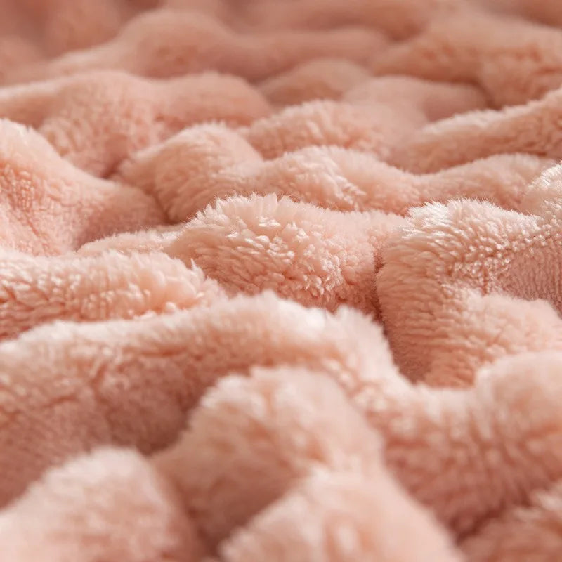 Frendorf | Luxe Bubbeltextuur Fleece Decke - BubbleNest