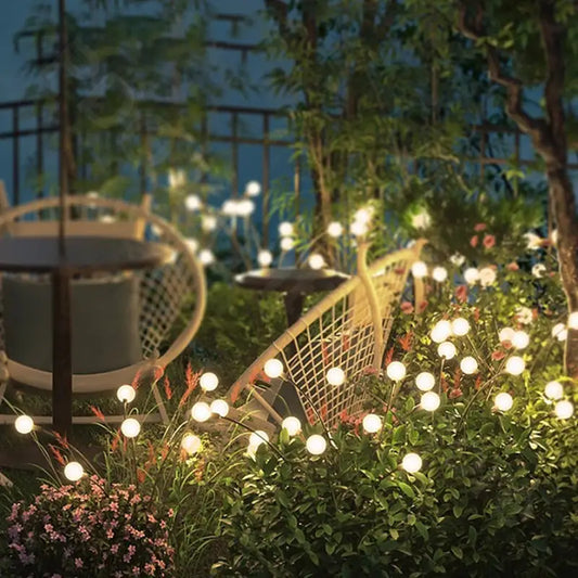 Die Magie der Solar-Lampe mit Glühwürmchen-Effekt
