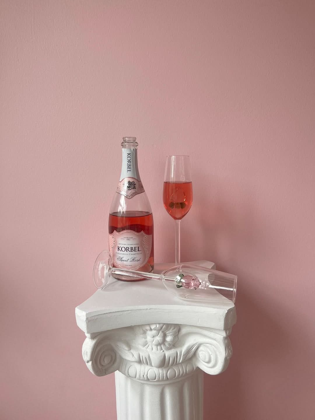 La Vie En Rose | Sektglas - Handgemacht
