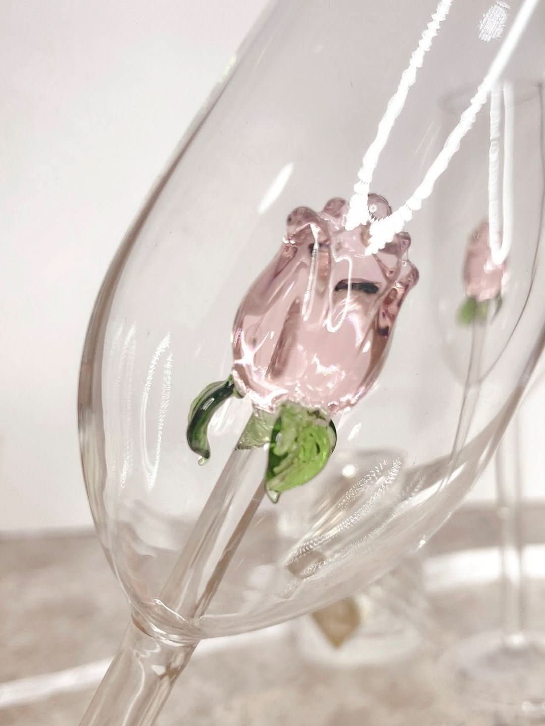 La Vie En Rose | Sektglas - Handgemacht