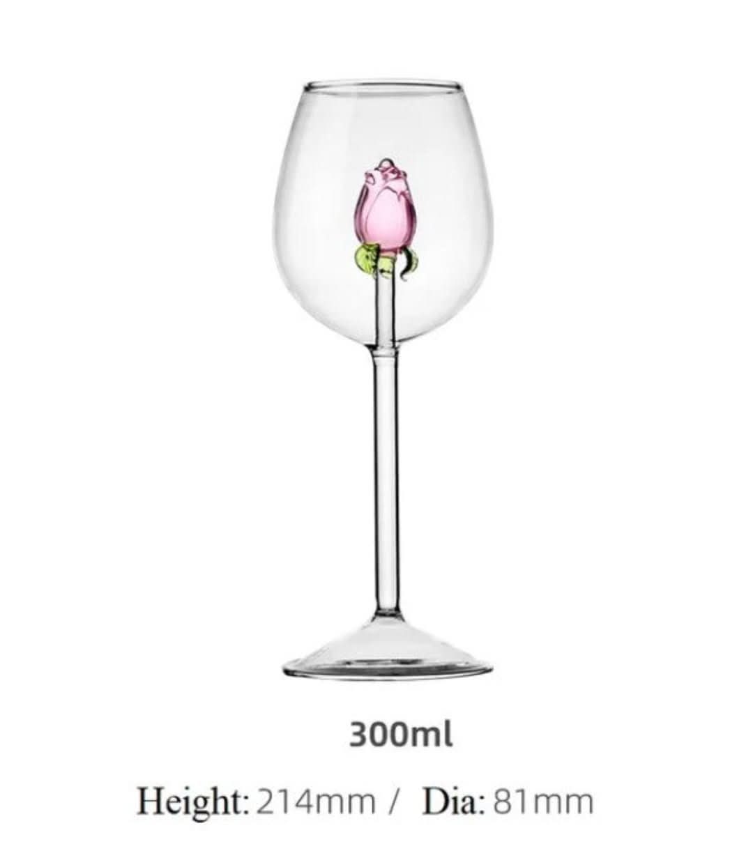 La Vie En Rose | Sektglas - Handgemacht