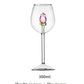 La Vie En Rose | Champagnerglas - Handgefertigt