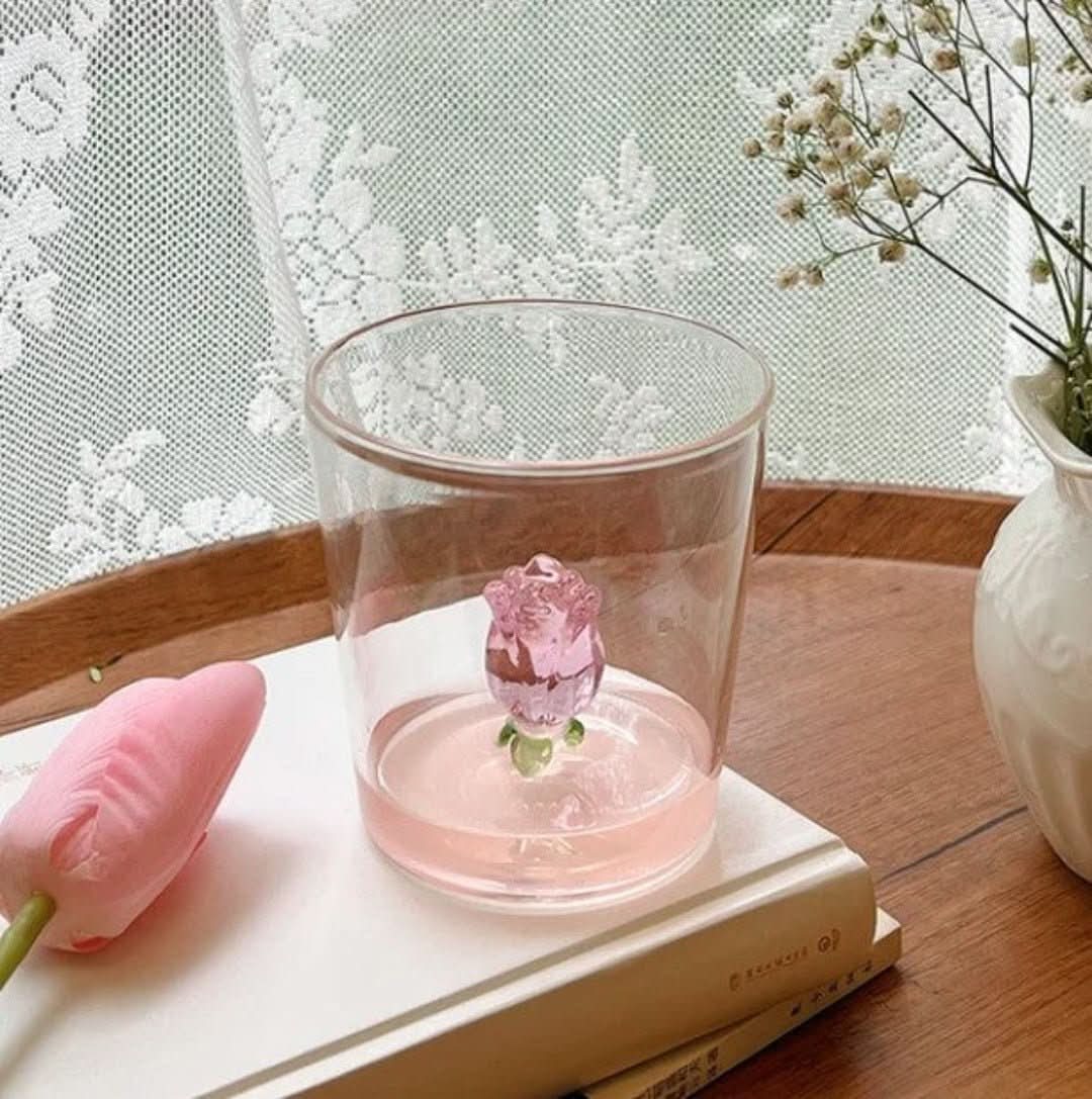La Vie En Rose | Sektglas - Handgemacht