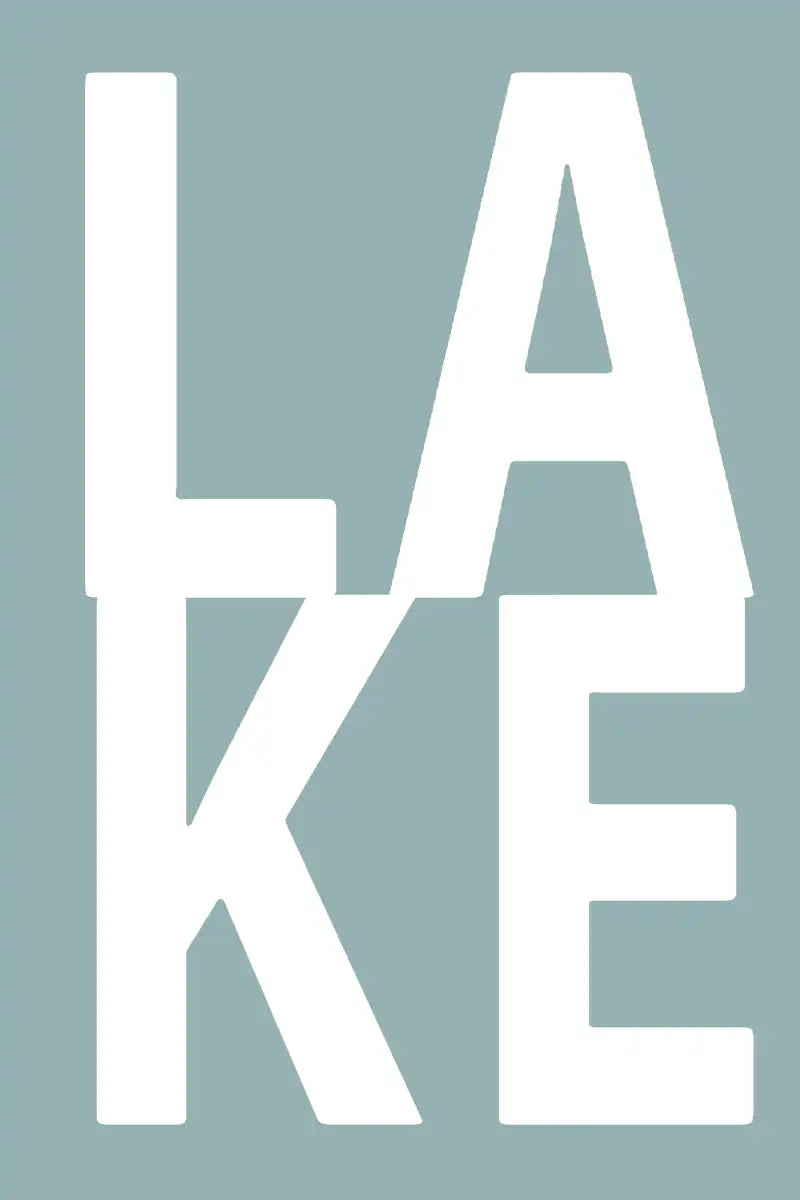 Frendorf | Lake Aqua Wandkunst