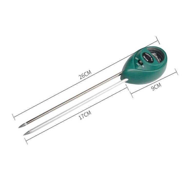 Frendorf | SoilSense 3-in-1 Bodenmessgerät | Feuchtigkeits-, Licht- und pH-Tester | Batterielos für Garten und Pflanzen