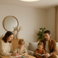 Frendorf | Runde LED Deckenlampe – Skandinavischer Stil, langlebig & stimmungsvolles Licht für Ihr Zuhause