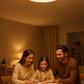 Frendorf | Runde LED Deckenlampe – Skandinavischer Stil, langlebig & stimmungsvolles Licht für Ihr Zuhause