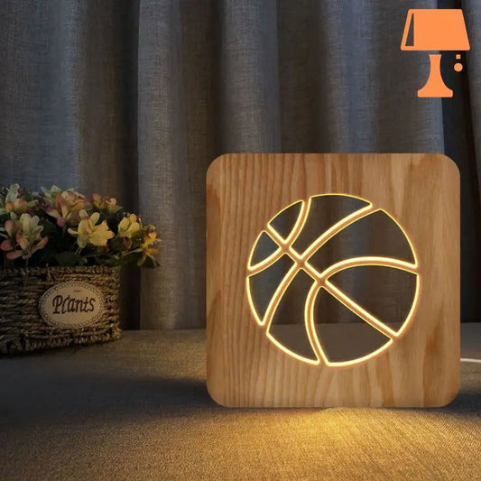 Frendorf | HoopsLume Stilvolle Basketball Tischlampe