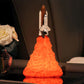 Kinder Tischlampe Rakete beim Start
