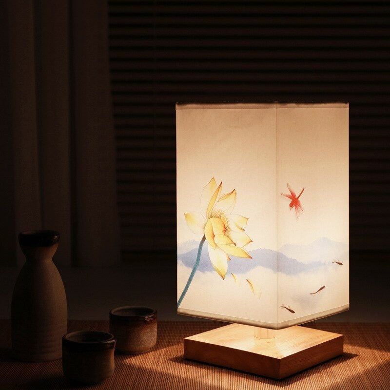 Gardudu | Japanisch-skandinavische Tischlampe