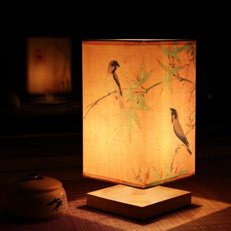 Gardudu | Japanisch-skandinavische Tischlampe