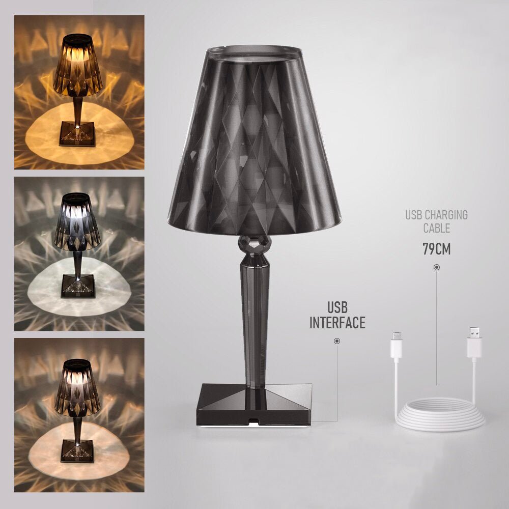 Tischlampe LED Diamant