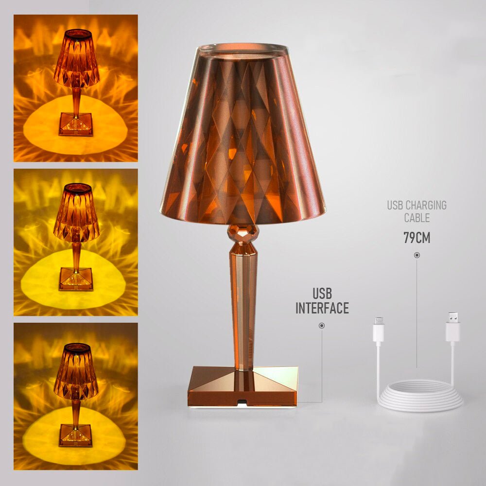 Tischlampe LED Diamant